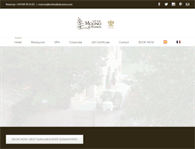 Tablet Screenshot of molinodealcuneza.com